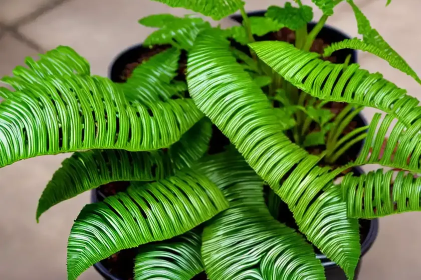 Hart’s tongue fern (asplenium scolopendrium) — photo 3
