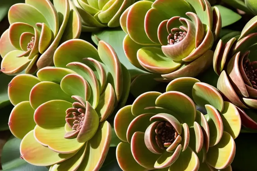 Haworths aeonium (aeonium haworthii) — photo 2