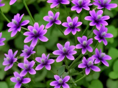Hebe Purple Shamrock)