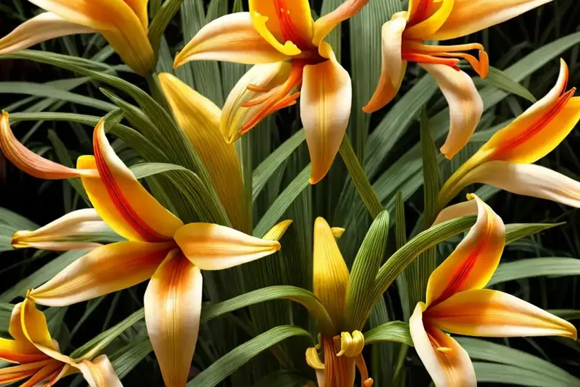 Hedychium flavescens (yellow ginger lily) — photo 2