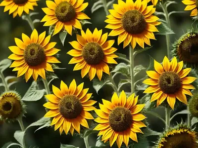 Helianthus Annuus ‘Soraya’ (Common Sunflower)