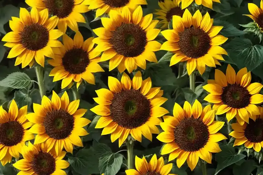 Helianthus Annuus ‘Suntastic Yellow With Black Center’ (Common Sunflower)