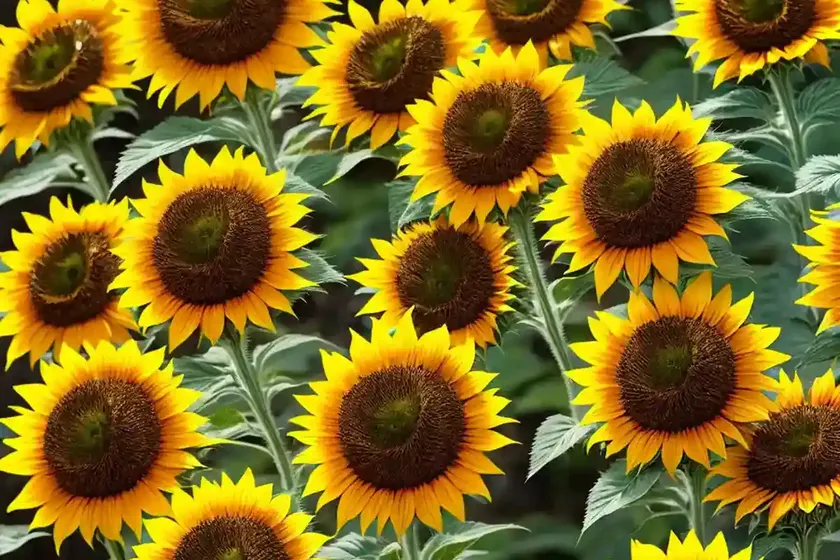 Helianthus annuus ‘taiyo’ (common sunflower) — photo 3