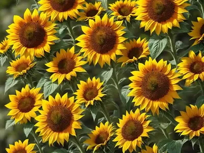 Helianthus Annuus ‘Valentine’ (Common Sunflower)