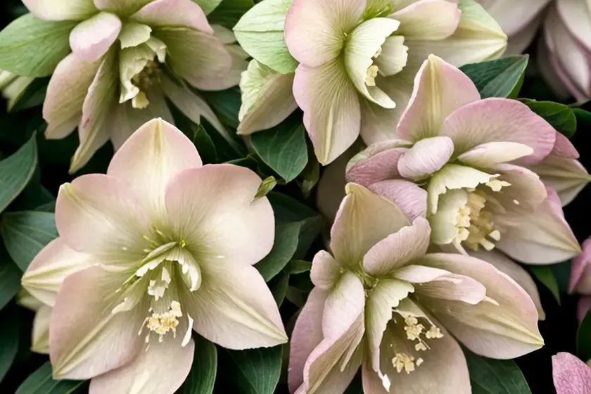 Helleborus orientalis ‘royal heritage’ (hellebore) — photo 3