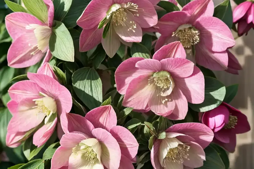 Helleborus penny’s pink (hellebore) — photo 3