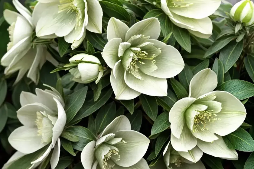 Helleborus walberton’s rosemary (hellebore) — photo 2