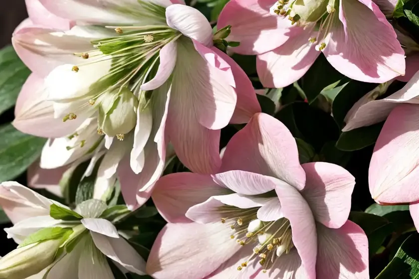 Helleborus winter jewels ‘cotton candy’ (hellebore) — photo 3