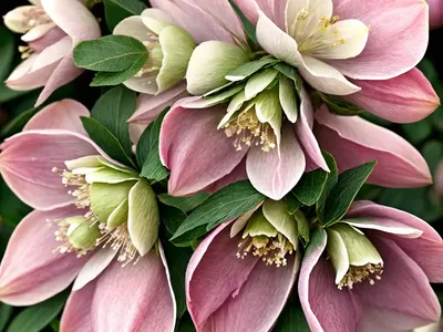 Helleborus Winter Jewels ‘Cotton Candy’ (Hellebore)