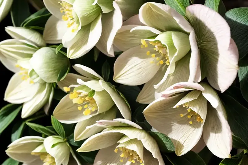 Helleborus x nigercors ‘honeyhill joy’ (hellebore) — photo 2