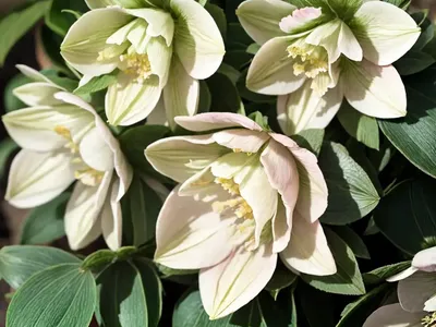 Helleborus X Nigercors ‘Honeyhill Joy’ (Hellebore)