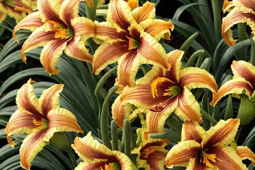 Hemerocallis ‘Final Touch’ (Daylily) — photo 2