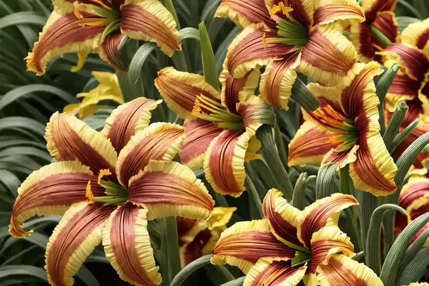 Hemerocallis ‘Final Touch’ (Daylily) — photo 3