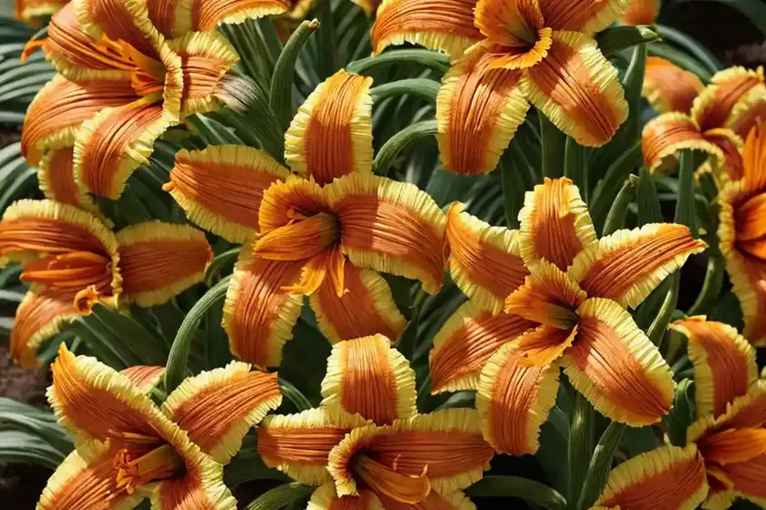 Hemerocallis fulva ‘flore pleno’ (daylily) — photo 2