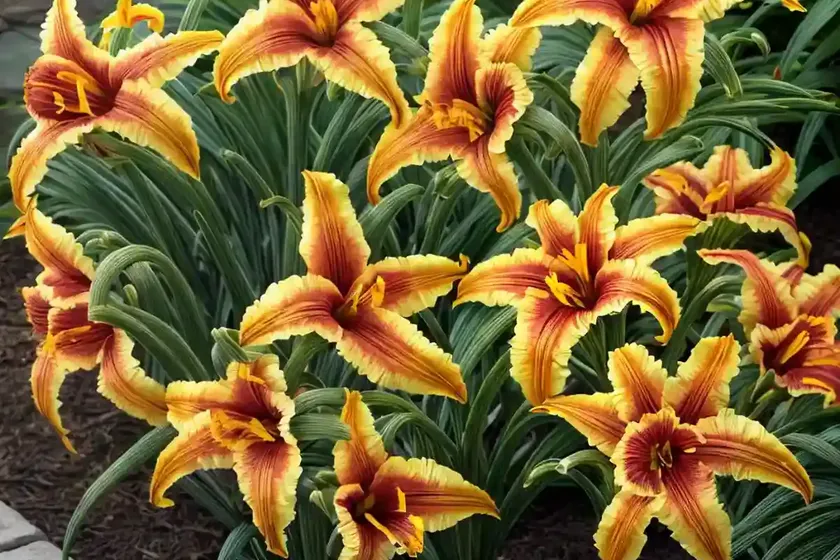 Hemerocallis ‘stafford’ (daylily) — photo 3