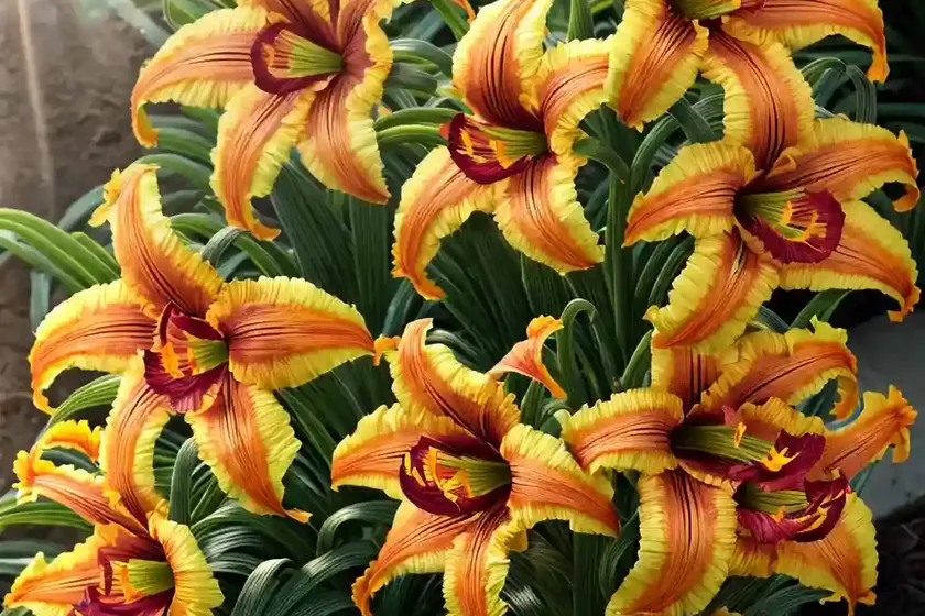 Hemerocallis ‘stella supreme’ (reblooming daylily) — photo 2