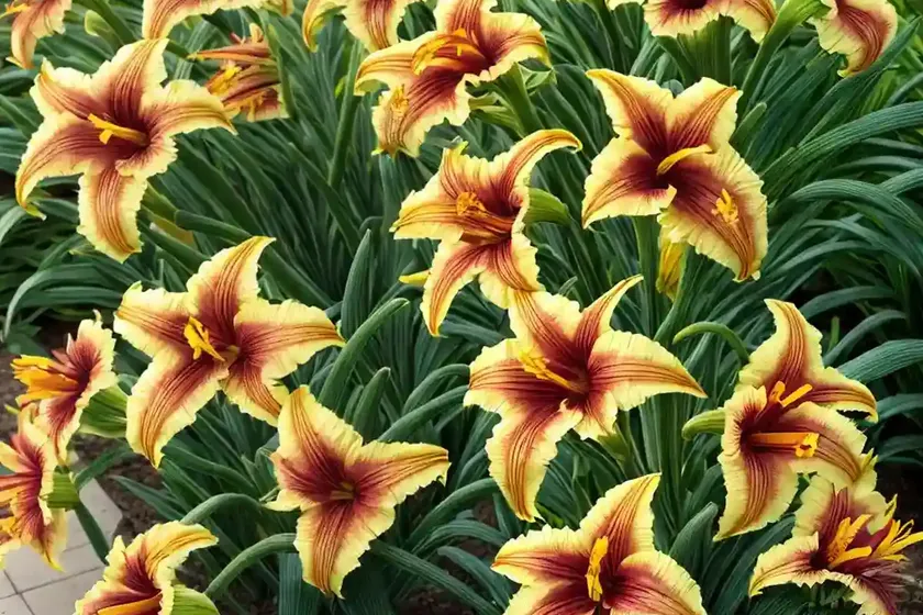 Hemerocallis ‘summer wine’ (daylily) — photo 2