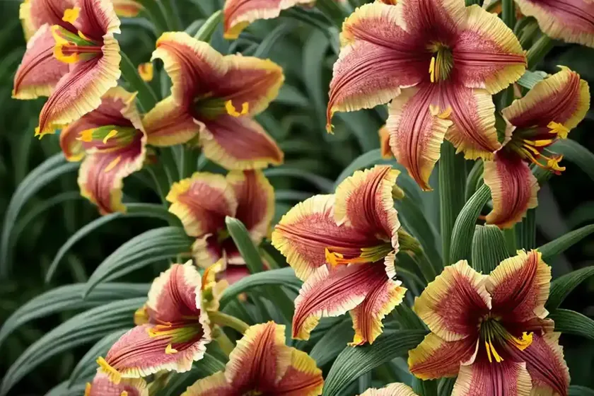 Hemerocallis ‘wineberry candy’ (daylily) — photo 3
