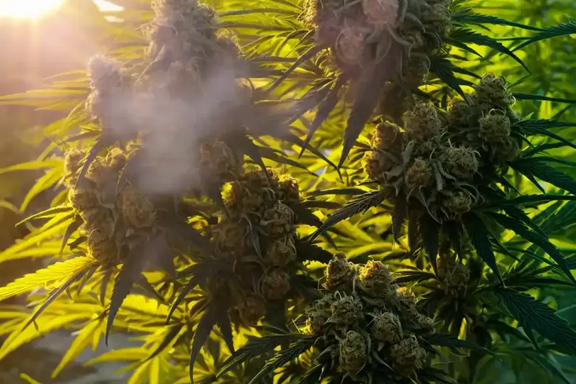 Hemp indica (cannabis sativa indica) — photo 2
