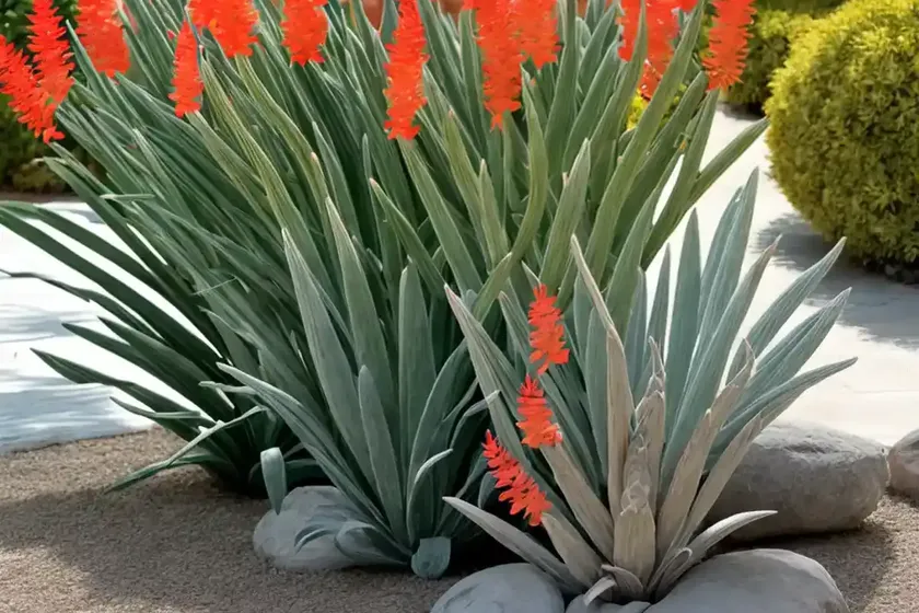Hesperaloe parviflora (red yucca) — photo 2