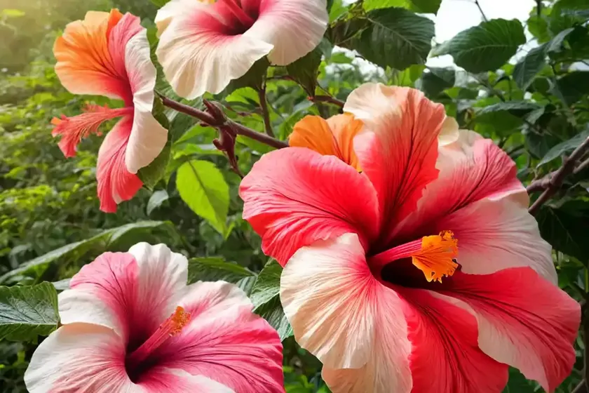 Hibiscus (hibiscus rosa-sinensis) — photo 2