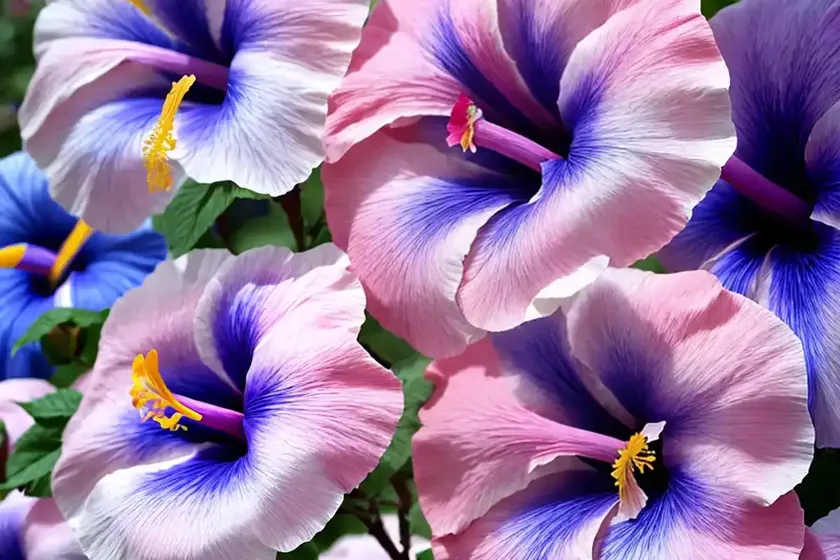 Hibiscus syriacus ultramarine (rose of sharon) — photo 3