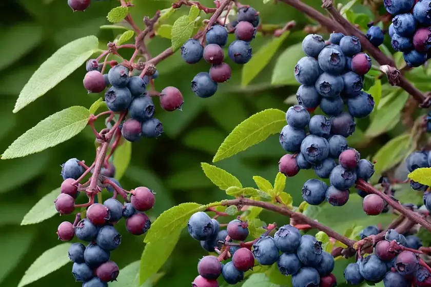 Highbush blueberry (vaccinium corymbosum ‘ivanhoe’) — photo 3