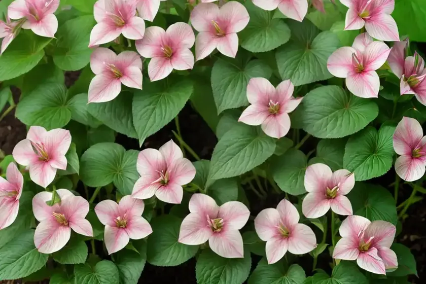 Himalayan balsam (impatiens glandulifera)