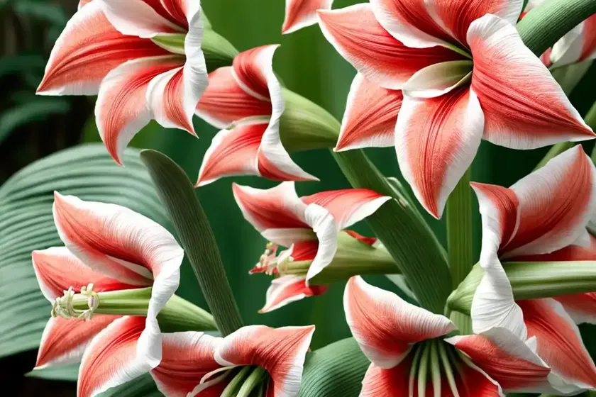 Hippeastrum papilio (butterfly amaryllis) — photo 3