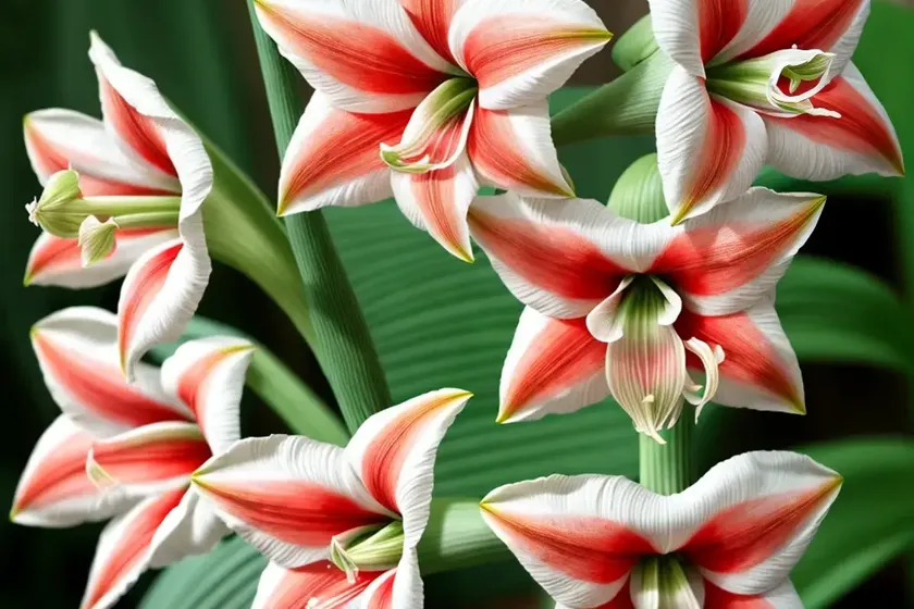 Hippeastrum papilio (butterfly amaryllis)