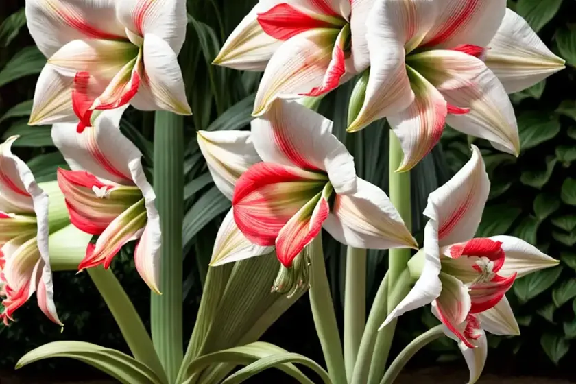 Hippeastrum x johnsonii (hardy amaryllis) — photo 3