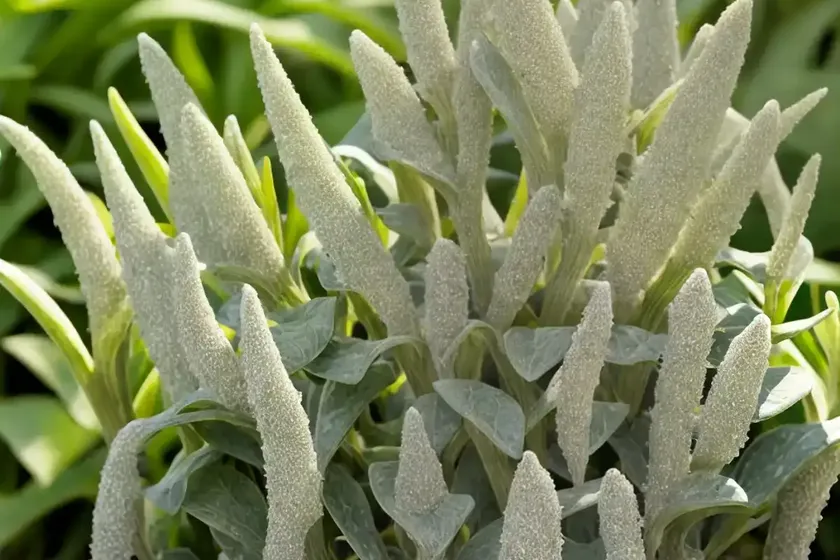 Hoary plantain (plantago media) — photo 3