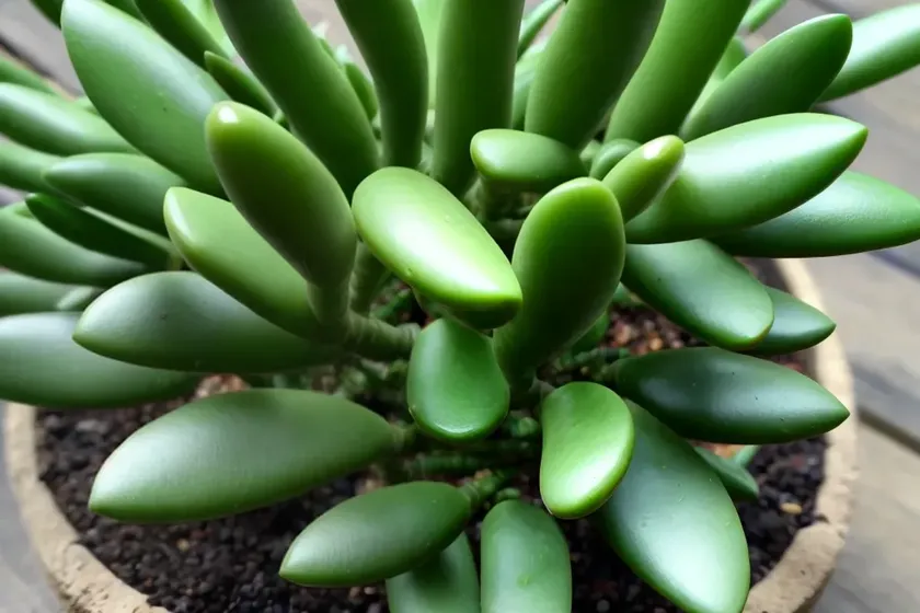 Hobbit jade plant (crassula ovata ‘hobbit’) — photo 2