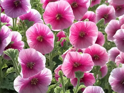 Hollyhock (Alcea Rosea (single)