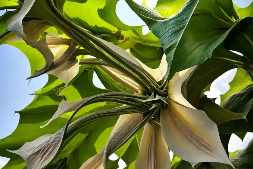 Horn-of-plenty (datura metel) — photo 2
