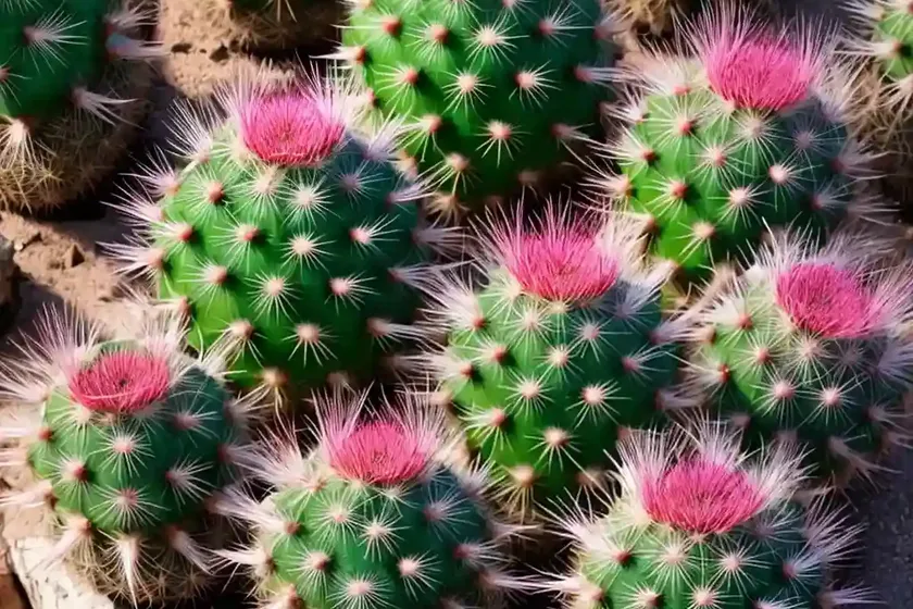 Horse crippler cactus (echinocactus texensis) — photo 3