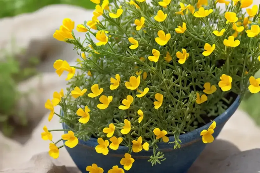 Horseshoe vetch (hippocrepis comosa) — photo 2