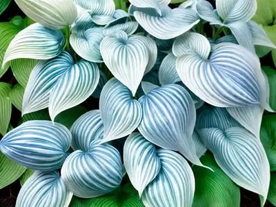 Hosta (Hosta ‘Blue Mouse Ears’)