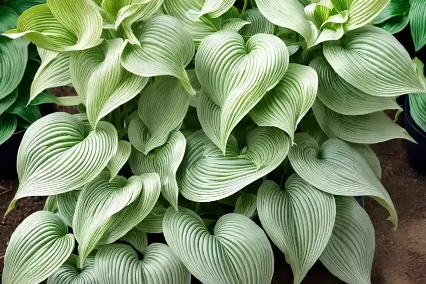 Hosta (hosta ‘chartreuse wiggles’) — photo 2