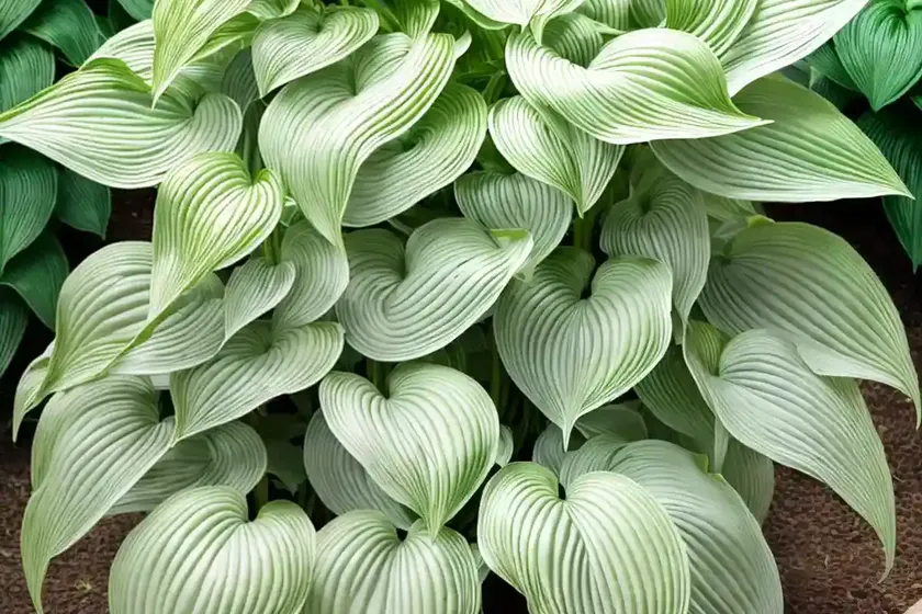 Hosta (hosta ‘chartreuse wiggles’) — photo 3