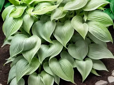 Hosta (Hosta ‘Chartreuse Wiggles’)