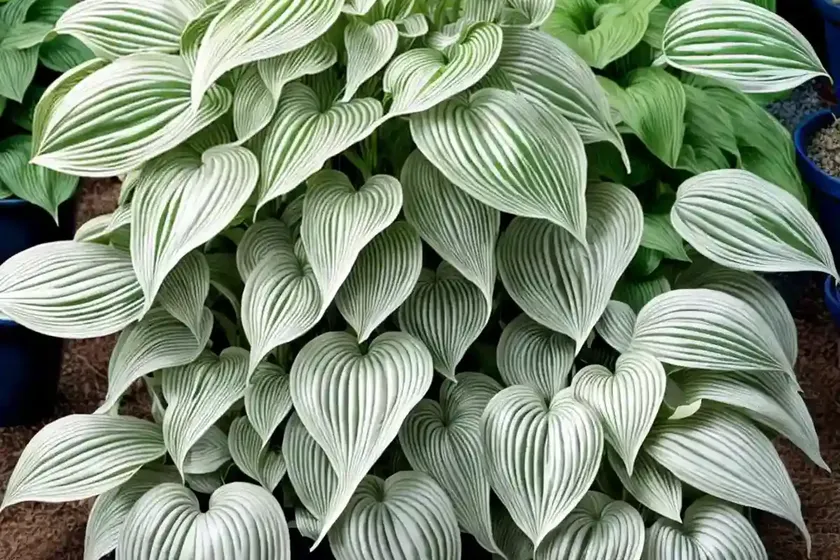 Hosta (hosta ‘elvis lives’) — photo 2