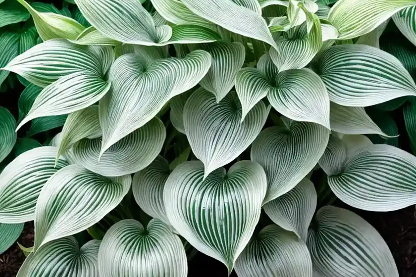 Hosta (hosta ‘floradora’) — photo 3