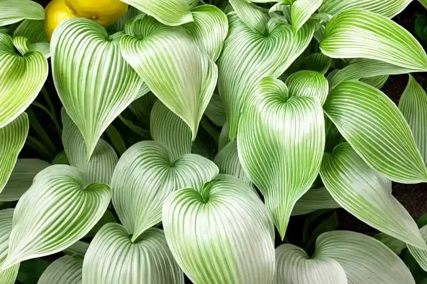 Hosta (hosta ‘lemon lime’) — photo 3