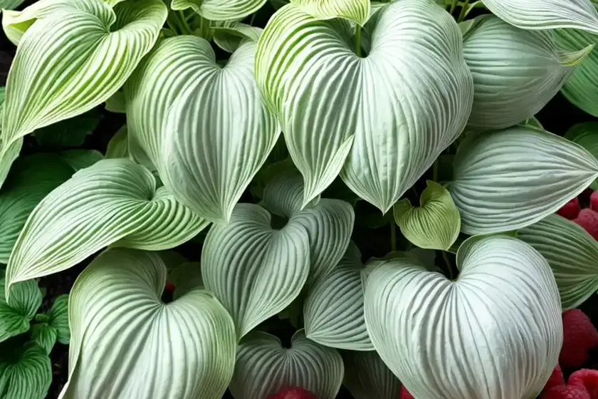 Hosta (hosta ‘raspberry sorbet’) — photo 2