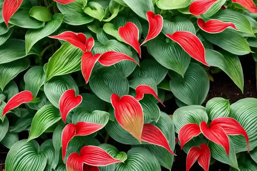 Hosta (Hosta ‘Red October’) — photo 3