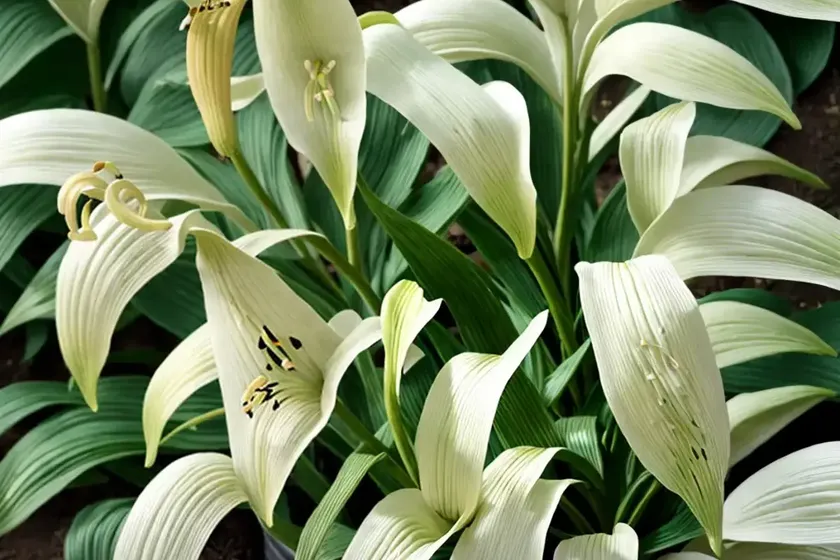 Hosta ‘prairie sky’ (plantain lily) — photo 2