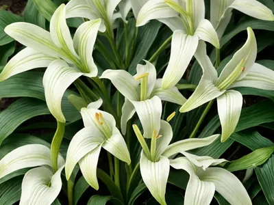 Hosta ‘Prairie Sky’ (Plantain Lily)