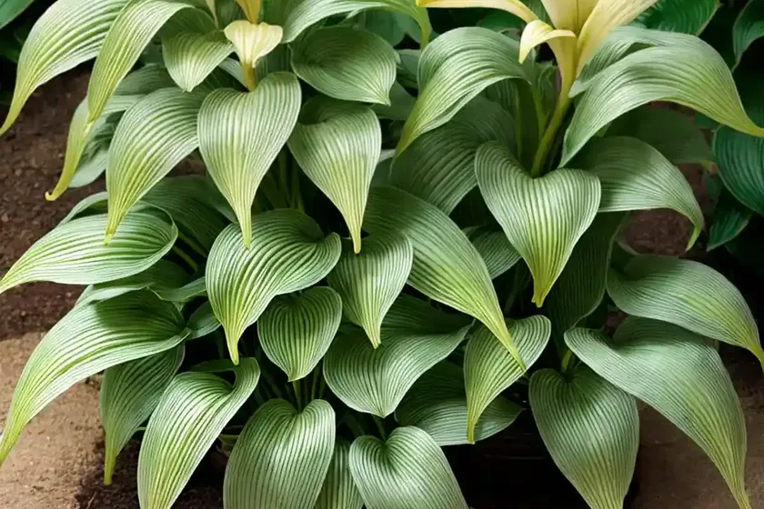 Hosta ‘Royal Crest’ (Plantain Lily) — photo 2