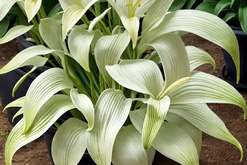 Hosta ‘sagae’ (plantain lily) — photo 2
